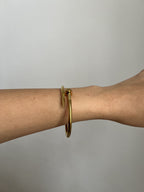 Bracelete de Prego Dourado