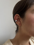 Piercing Fake Folheado a Prata Liso