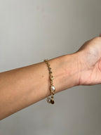 Pulseira Banhada a Ouro Pérola